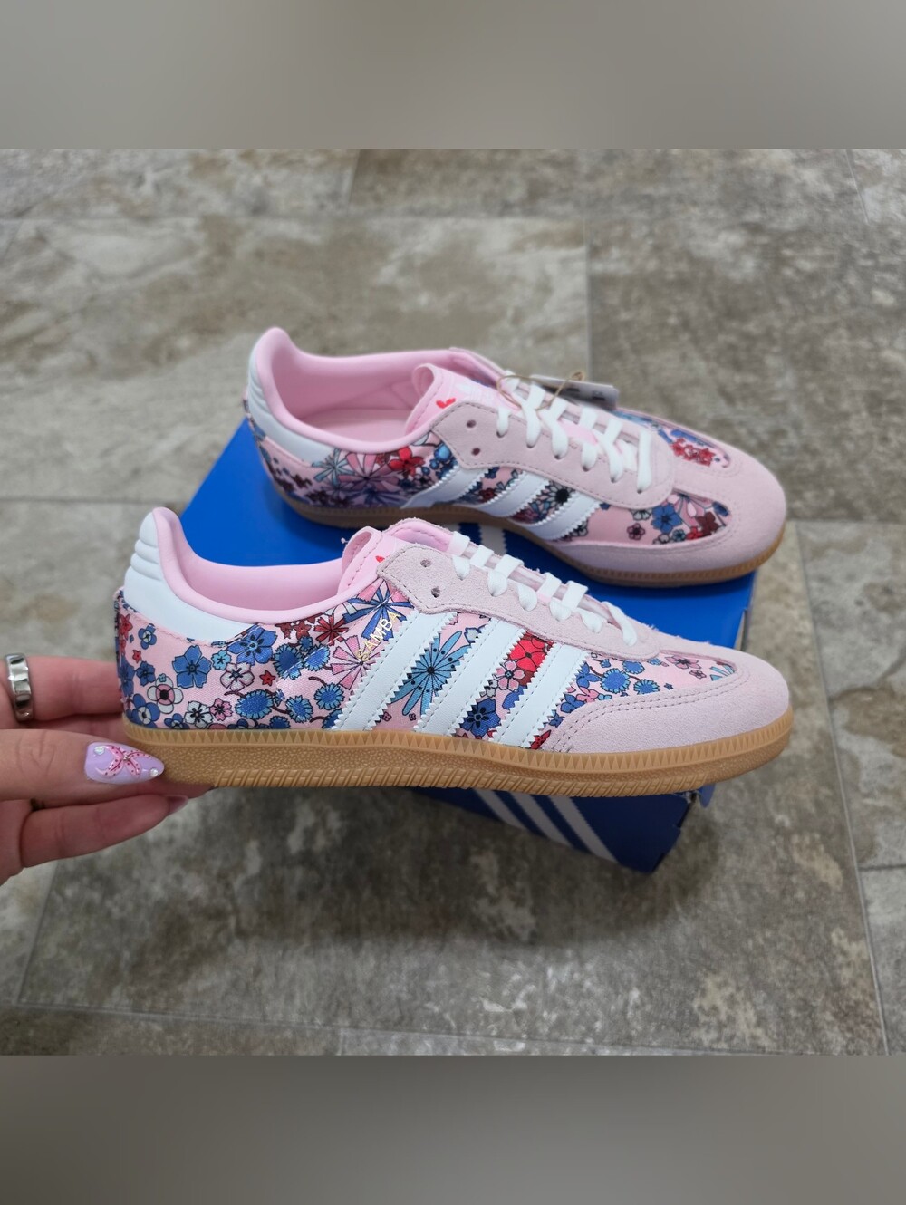 Adidas Liberty London Samba OG Kids Size 4